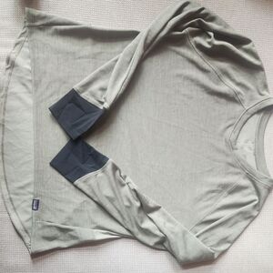 Patagonia Long Sleeve Shirt in Gray and Black